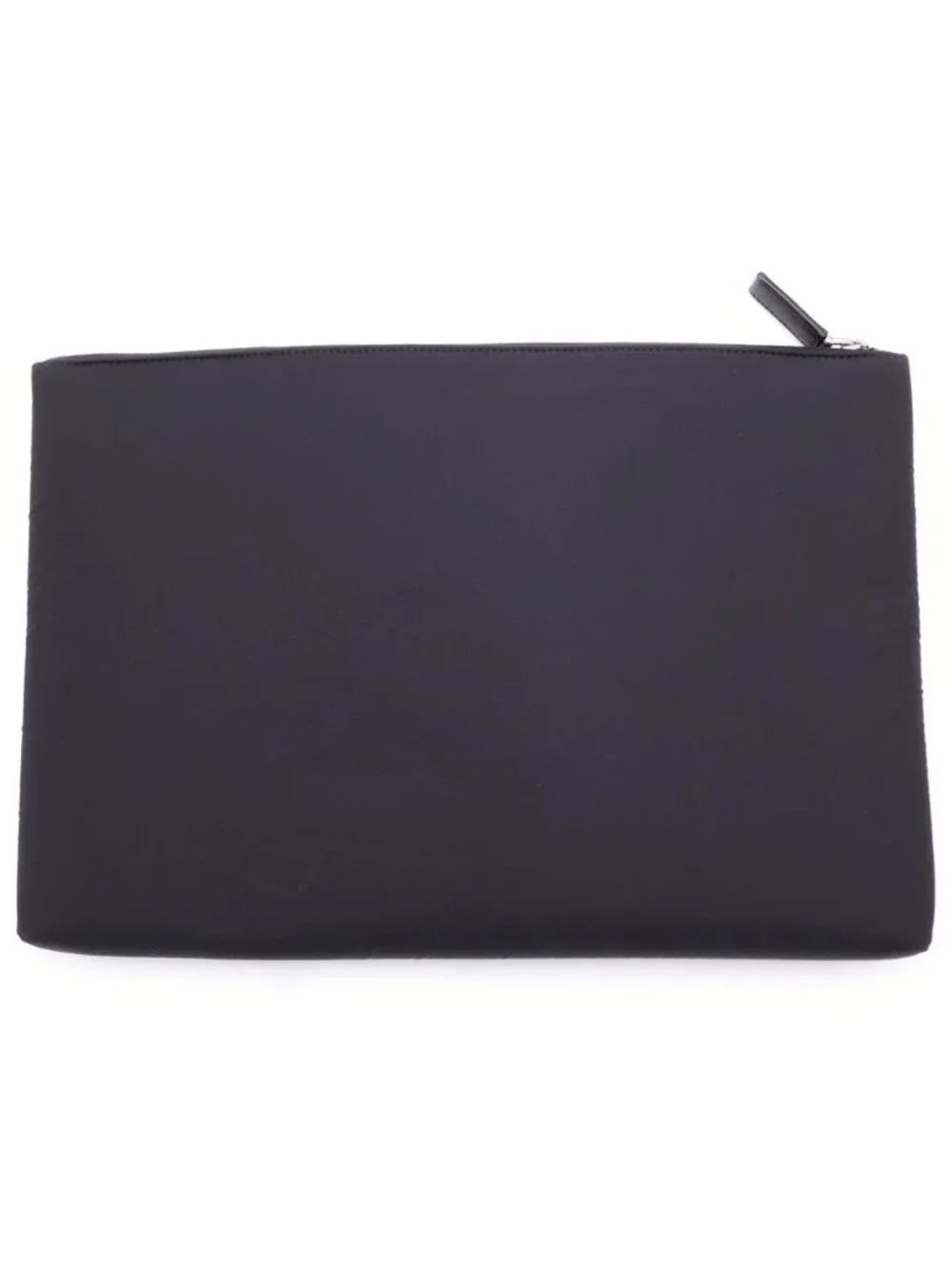 Prada Tessuto Nero Nylon Clutch Pouch Black